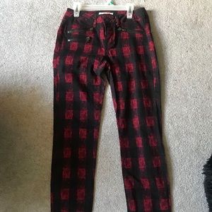 Edgy Plaid Pants | Size XS/S